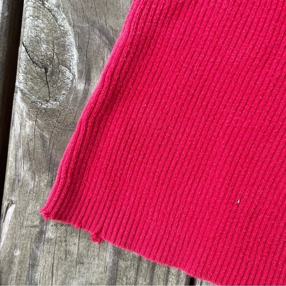 Vintage Tommy Hilfiger Jeans Flag Women's Turtleneck Sweater Ribbed Knit XL - Picture 8 of 8